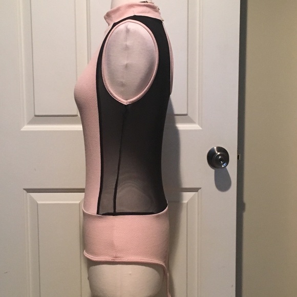 Peach Shimmery Bodysuit - Picture 2 of 5